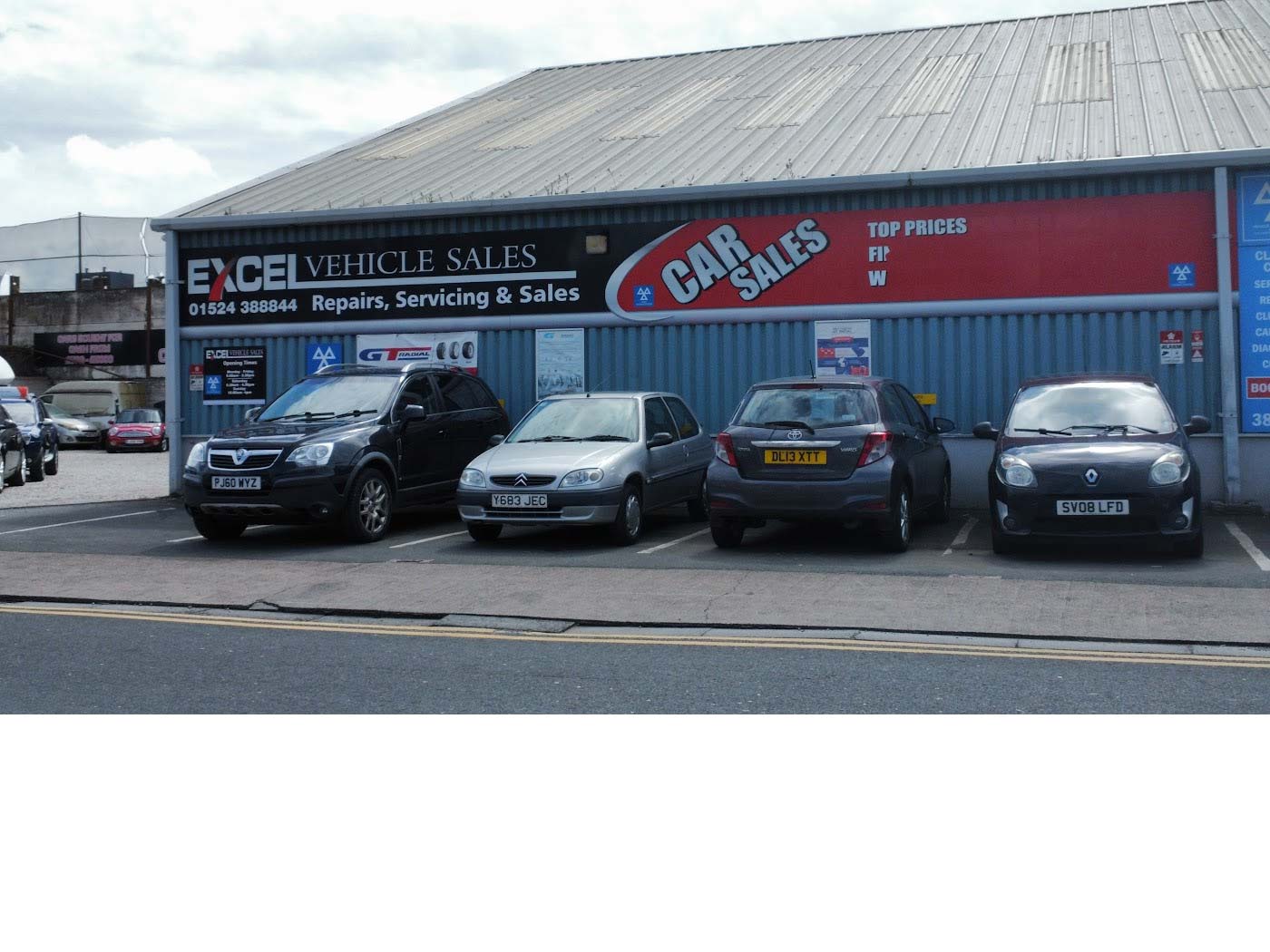 Contact Excel Vehicle Sales, Morecambe